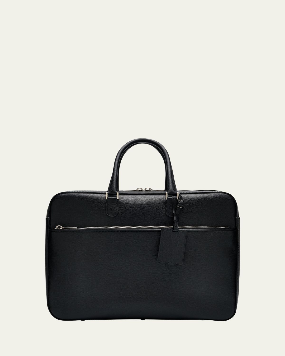 Valextra Men's Avietta Millepunte Calfskin Travel Suitcase