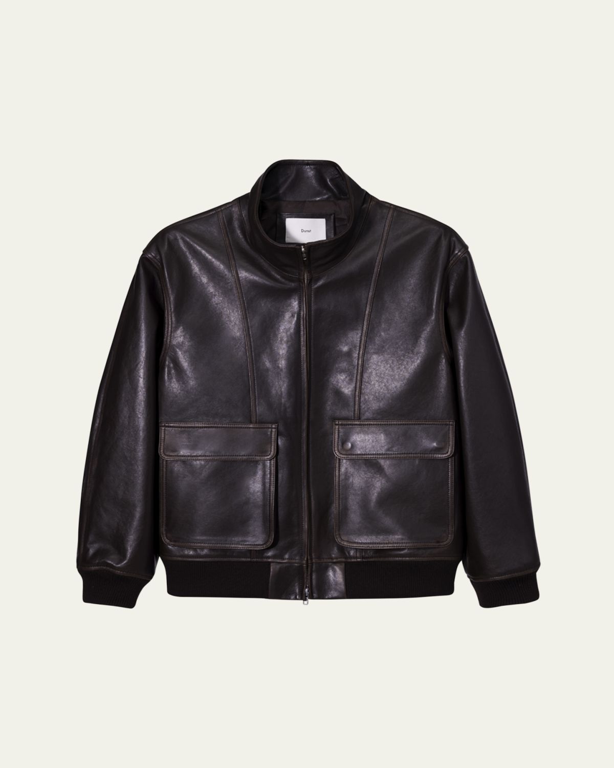 Dunst Unisex Leather Blouson Aviator Jacket