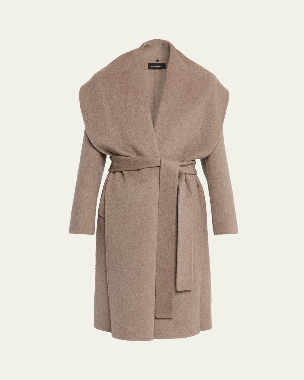 Kobi Halperin Yael Shawl-Collar Wrap Coat | Thumbnail 6 Kobi Halperin Yael Shawl-Collar Wrap Coat | Thumbnail 6
