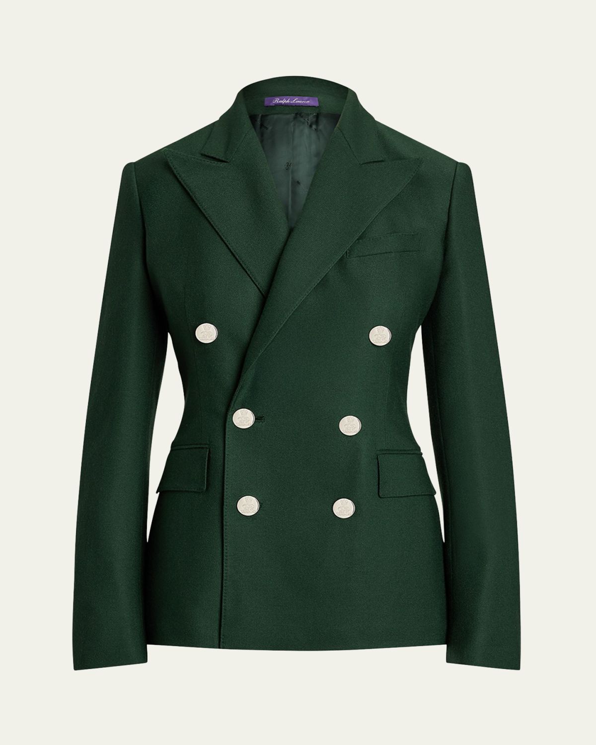 Ralph Lauren Collection Camden Double-Breasted Cashmere Jacket