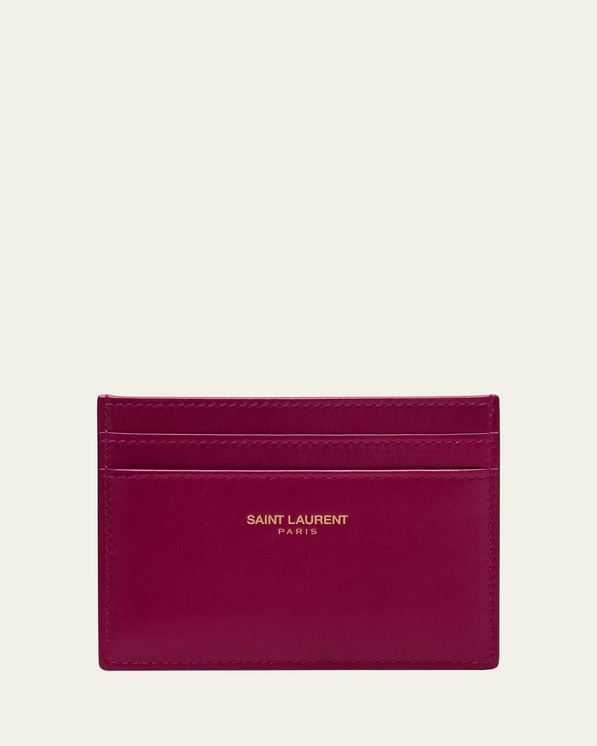 Saint Laurent Card Case in Leather