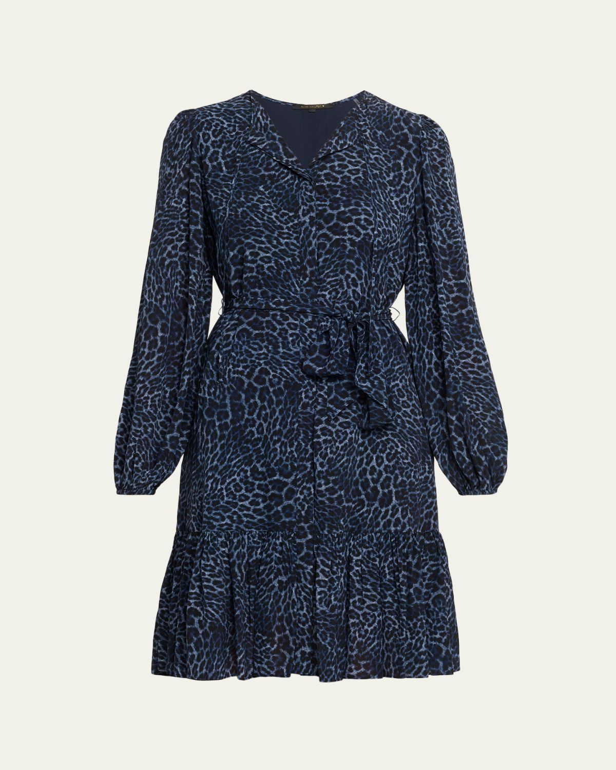 Kobi Halperin Cheryl Leopard-Print Viscose Midi Dress