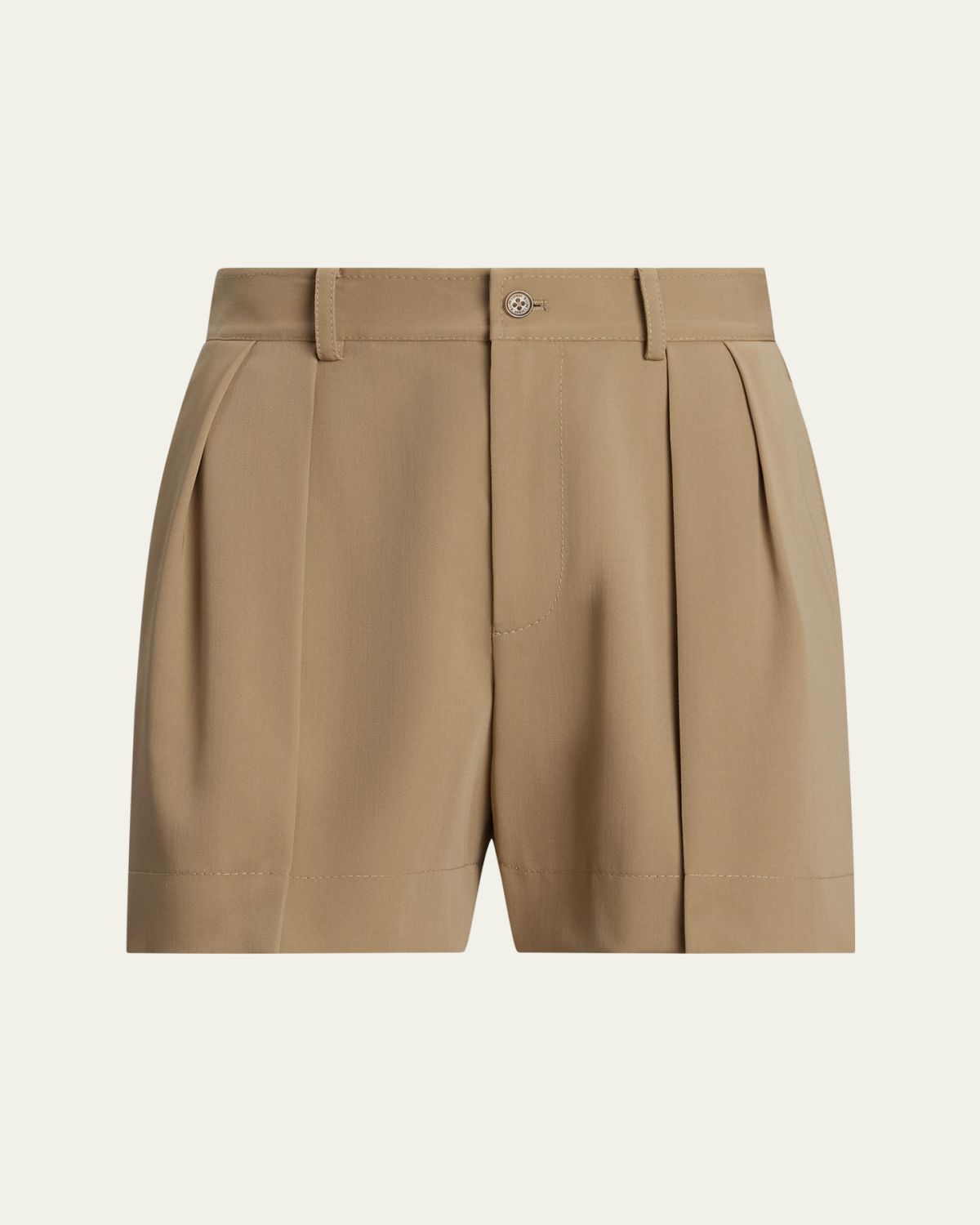 Ralph Lauren Collection Sherri Wool Trench Shorts