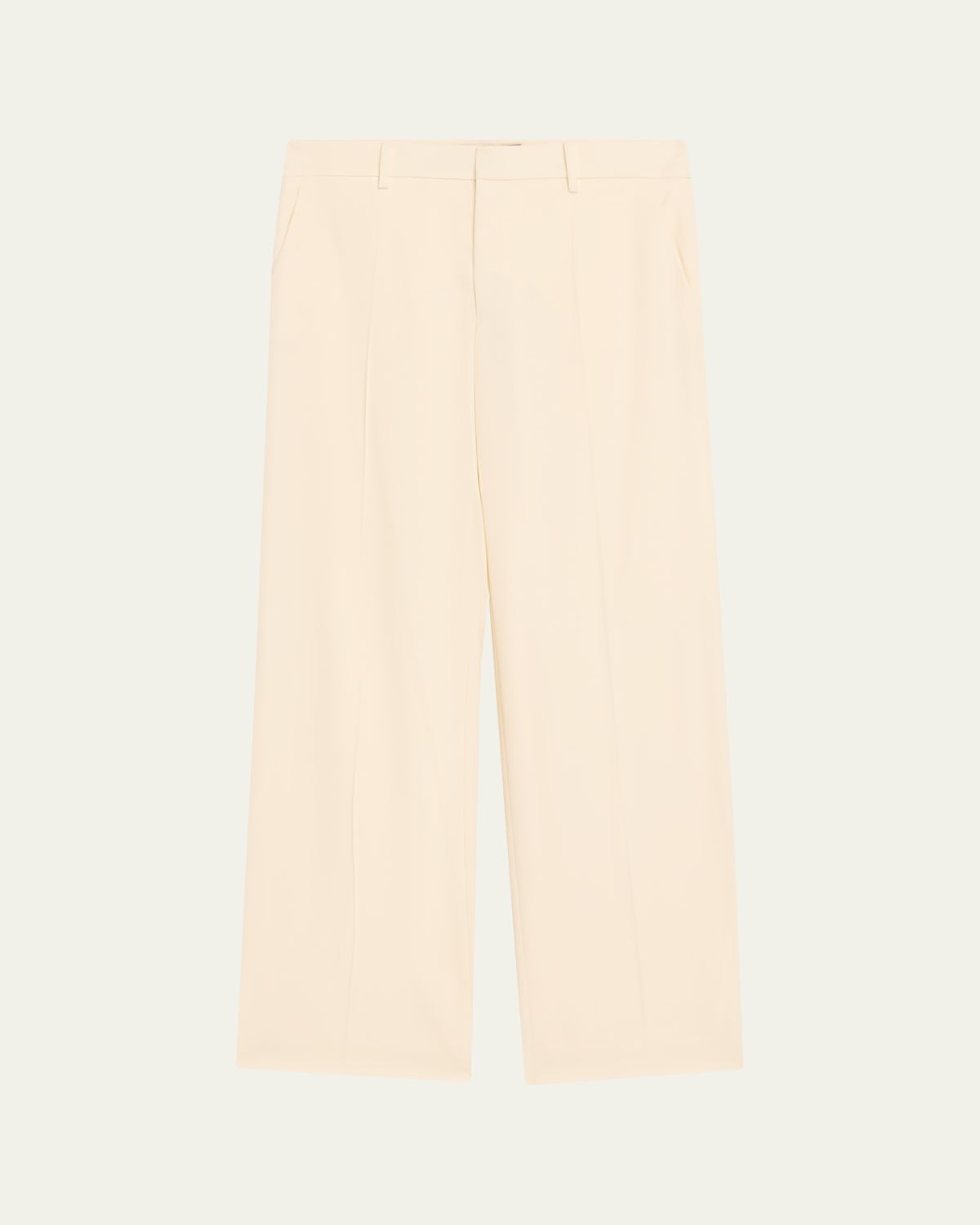 Ralph Lauren Collection Corinne Straight-Leg Wool Pants