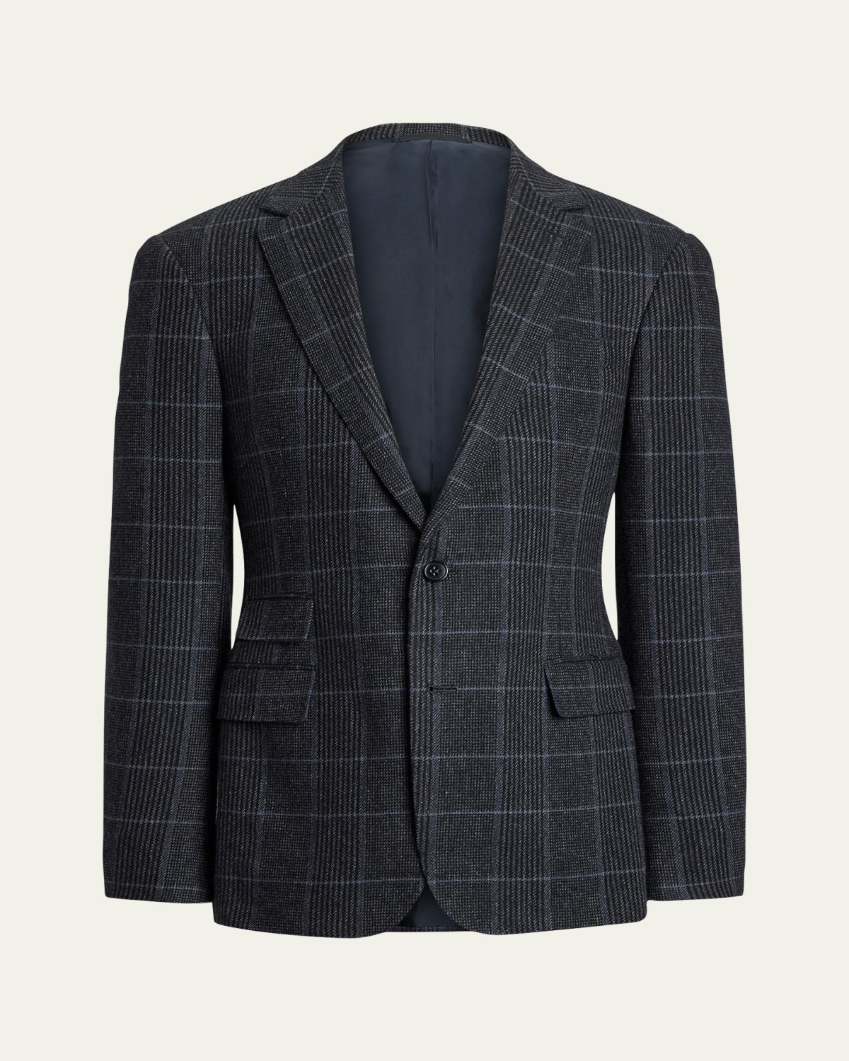 Ralph Lauren Purple Label Men's Gregory Cashmere Check Sport Coat