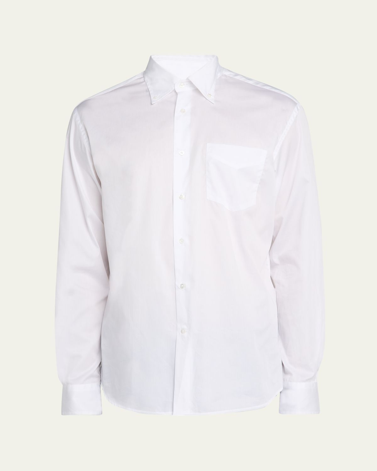 Ralph Lauren Purple Label Men's Button-Collar Cotton Sport Shirt