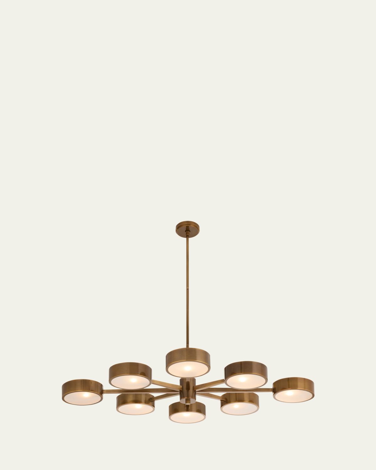 Arteriors Linus 52" 8-Light Starburst Chandelier