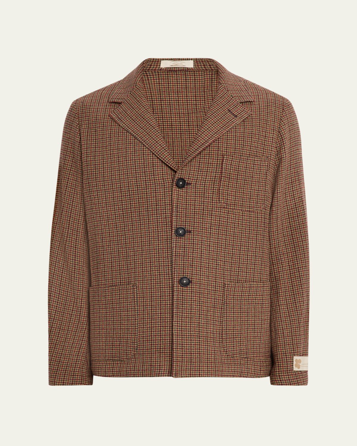 Massimo Alba Men's Gstaad Wool Nehru Jacket