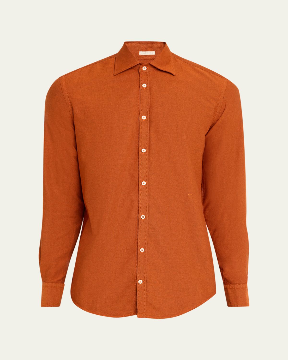 Massimo Alba Men's Genova Cotton Oxford Button-Down Shirt | Thumbnail 6 Massimo Alba Men's Genova Cotton Oxford Button-Down Shirt | Thumbnail 6
