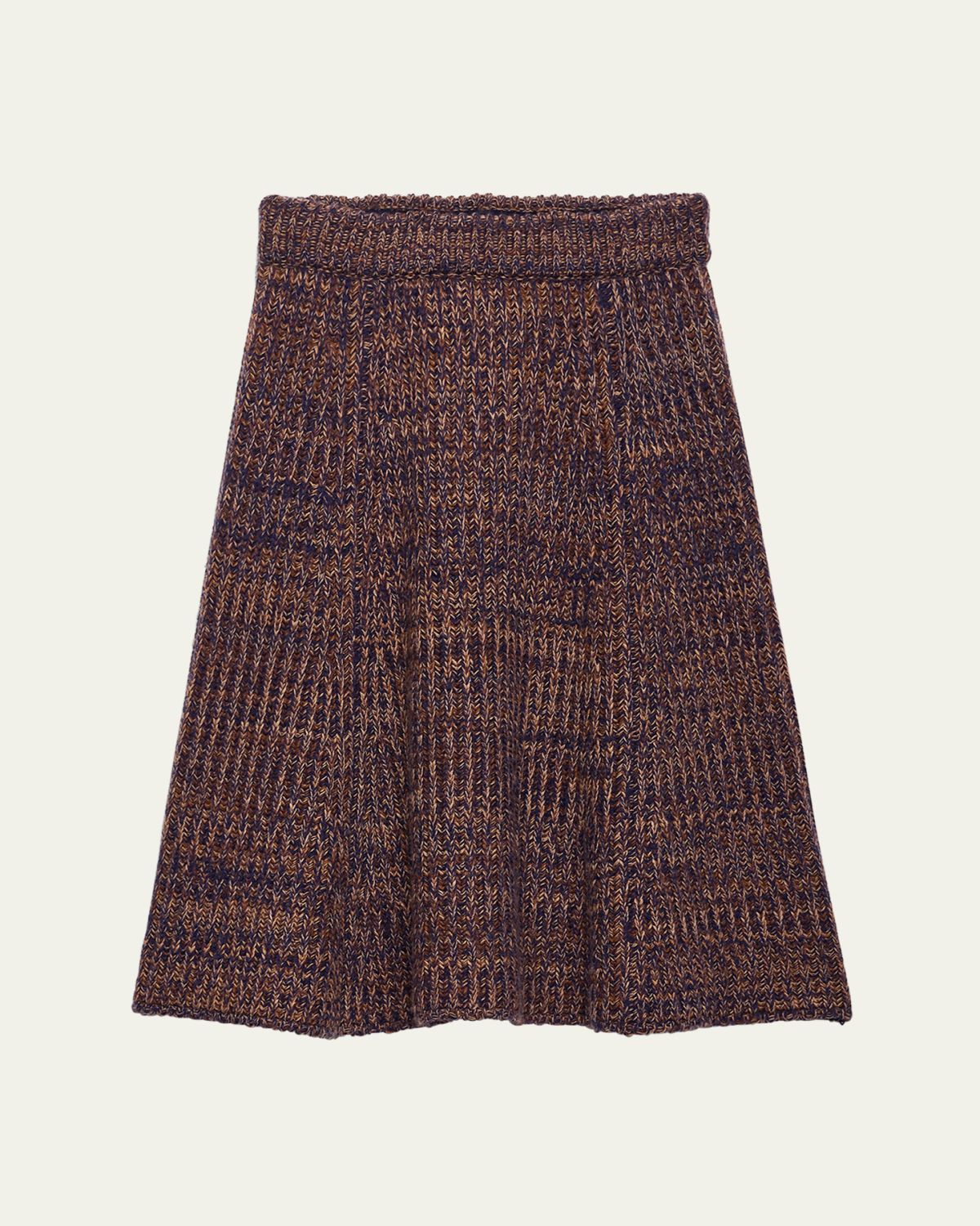 Prada Cashmere-Wool Mouline Midi Skirt | Thumbnail 5 Prada Cashmere-Wool Mouline Midi Skirt | Thumbnail 5