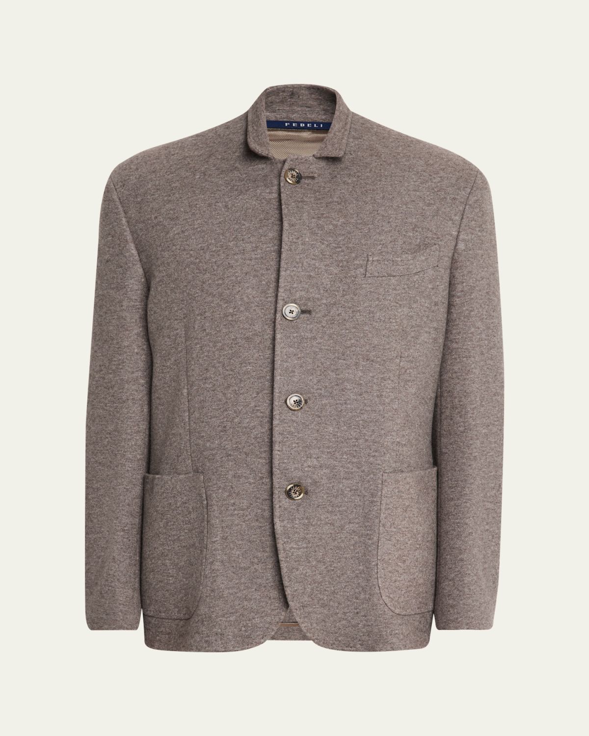 Fedeli Men's Double-Face Cashmere Chore Jacket