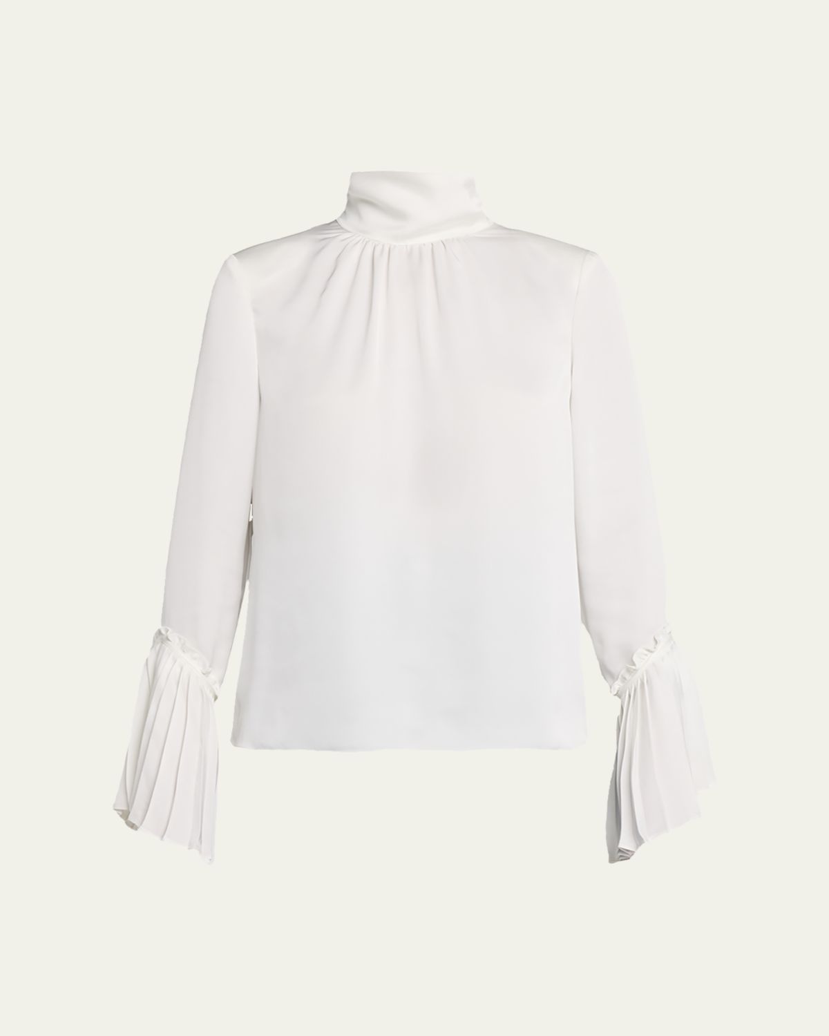 Ramy Brook Christy Ruffle-Cuff Blouse