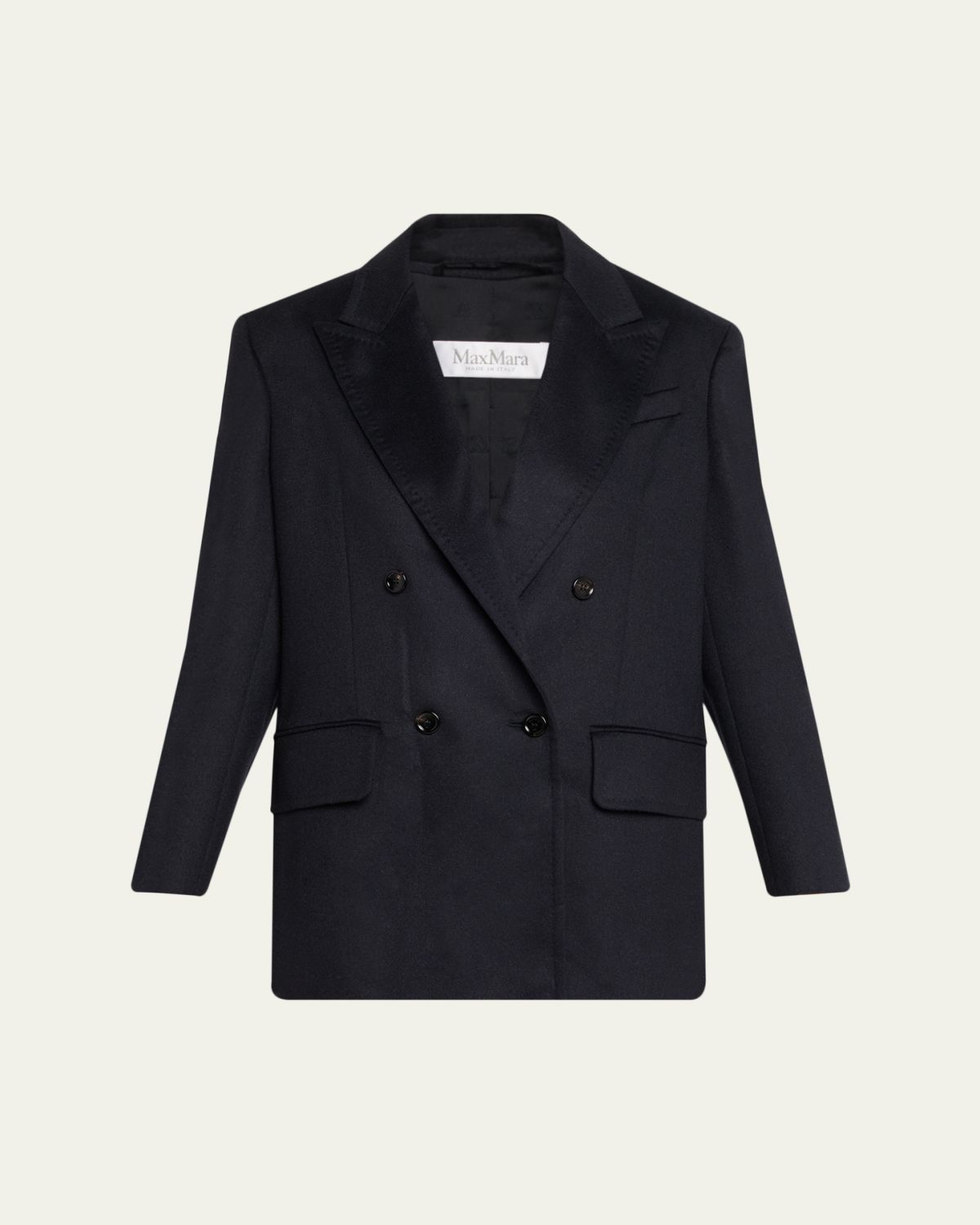 Max Mara Olimpia Double-Breasted Wool Jacket