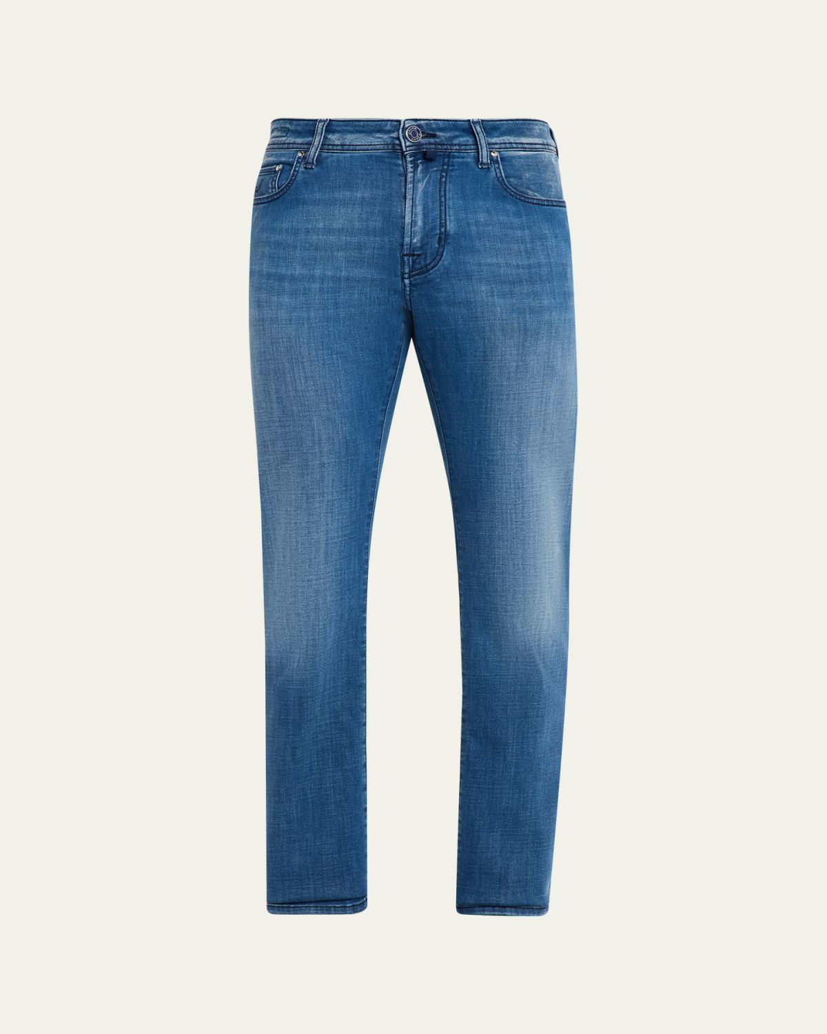 Jacob Cohen Men's Bard Slim-Fit Vintage Denim Jeans | Thumbnail 6 Jacob Cohen Men's Bard Slim-Fit Vintage Denim Jeans | Thumbnail 6