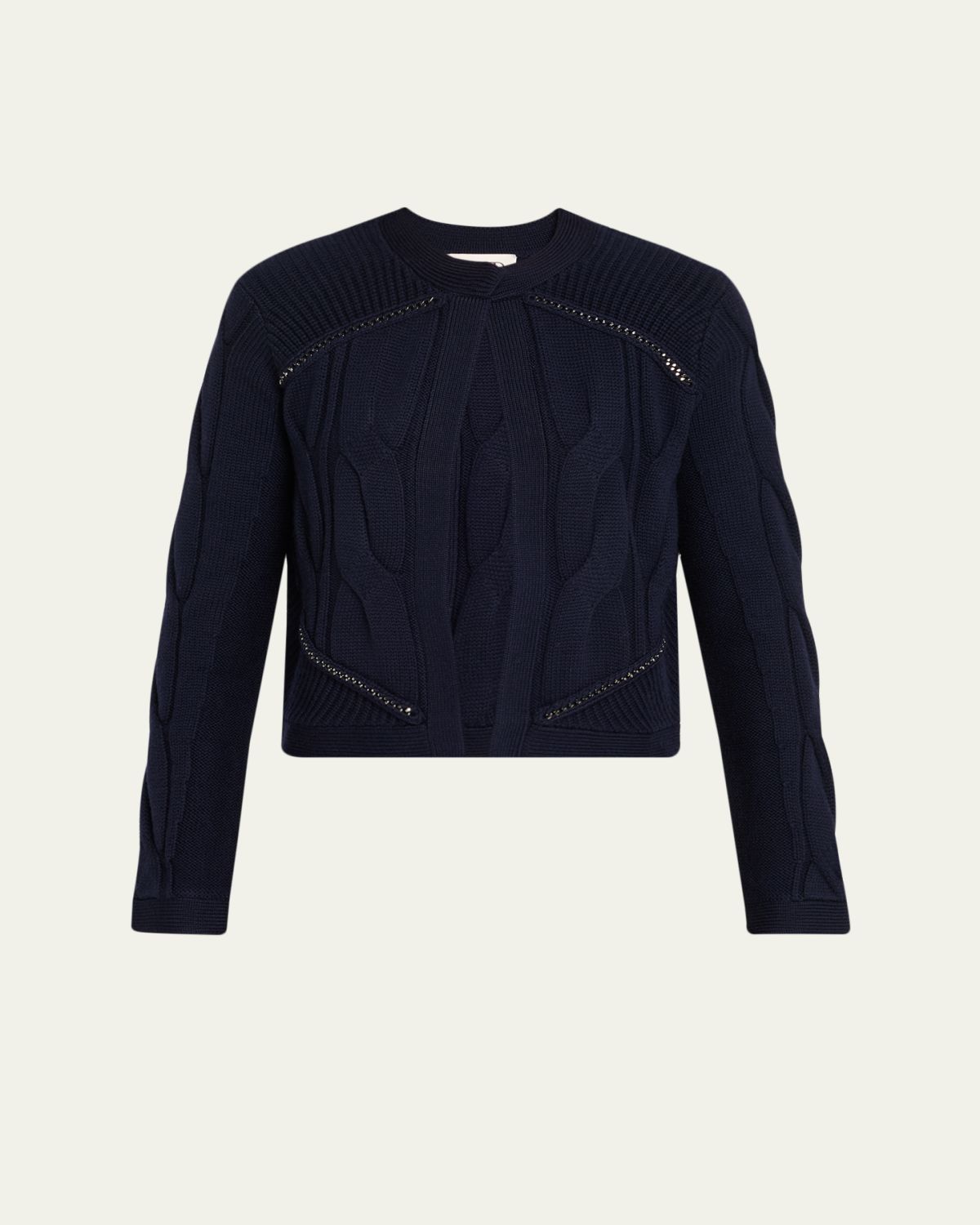 TWP Chain Sweater Jacket