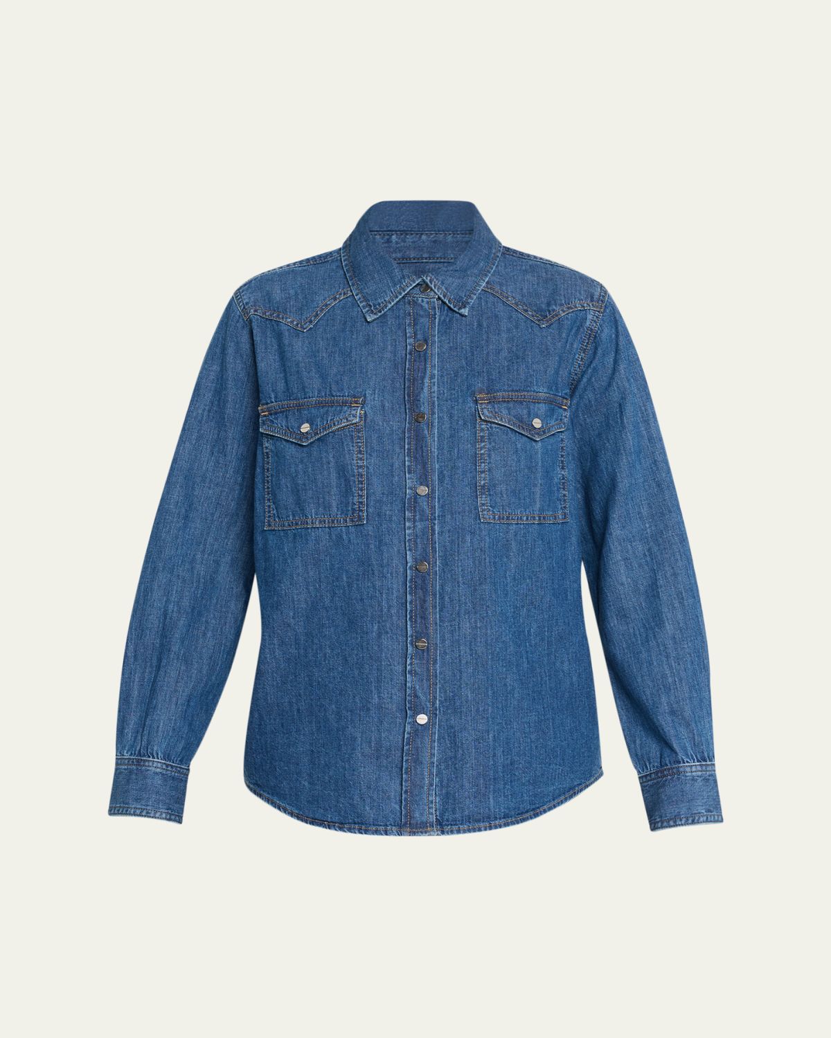 TWP Cowboy Take Me Away Denim Shirt