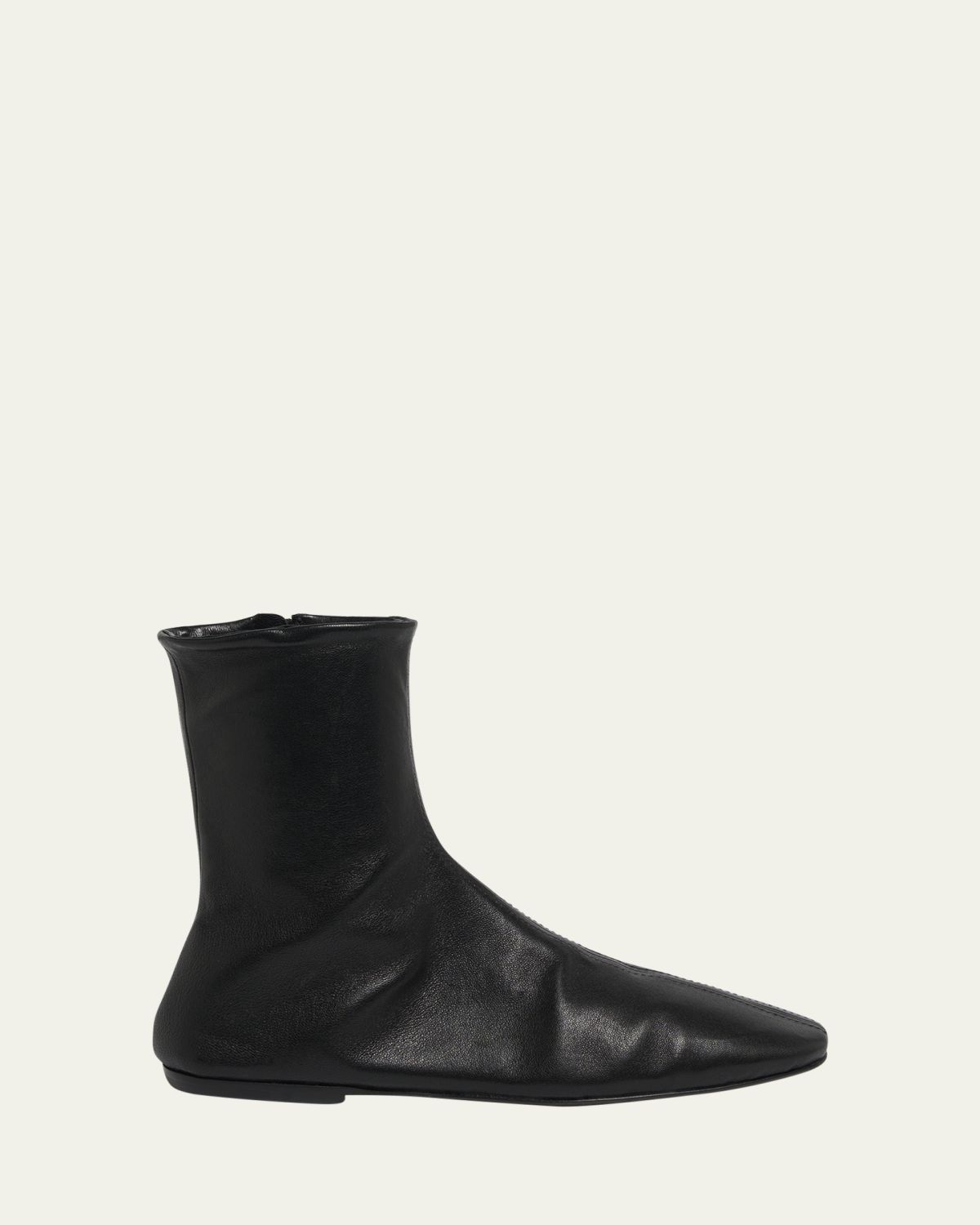 Dries Van Noten Leather Sock Booties