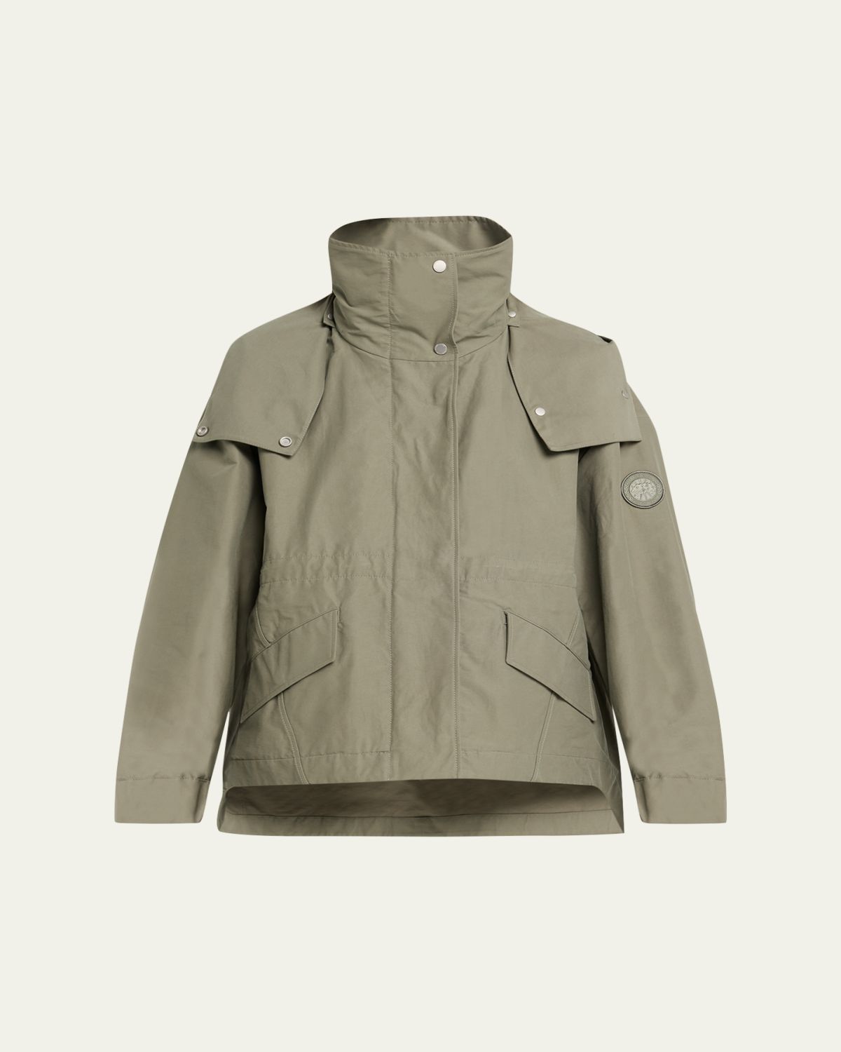 Canada Goose Olivine Oversized Jacket with Removable Hood | Thumbnail 6 Canada Goose Olivine Oversized Jacket with Removable Hood | Thumbnail 6
