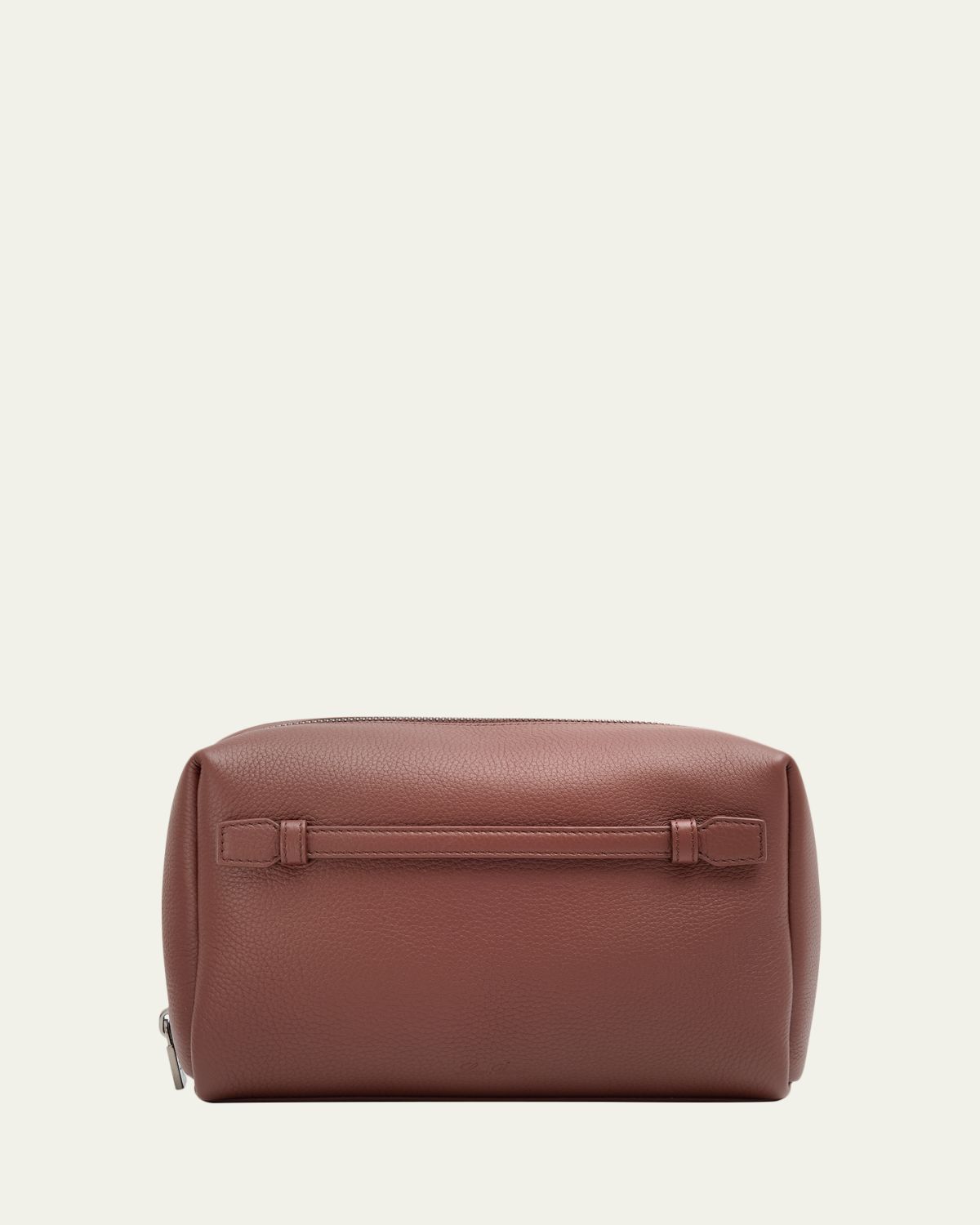 Loro Piana Men's Medium Leather Extra Travel Pouch