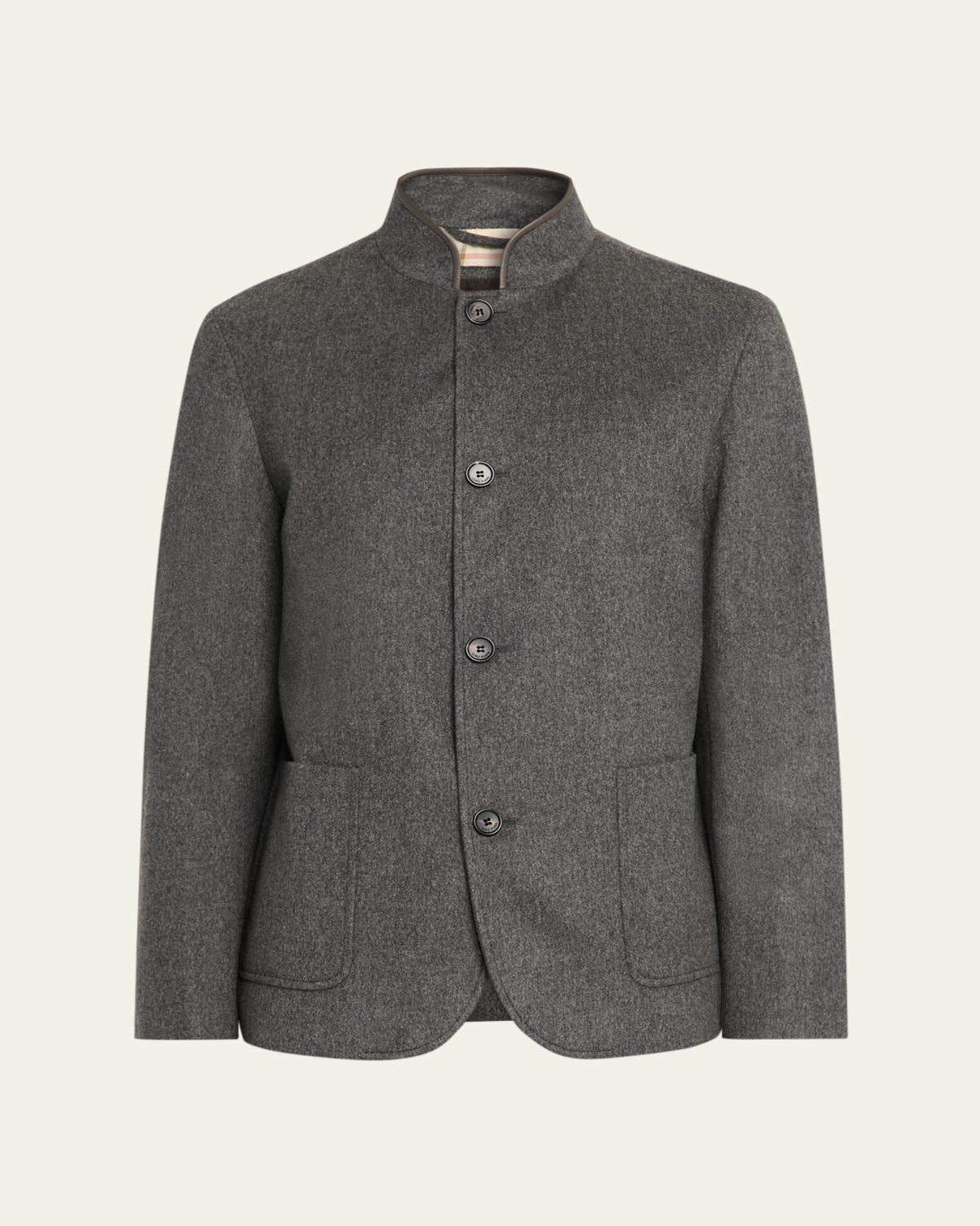 Loro Piana Men's Spagna Cashmere Single-Breasted Jacket