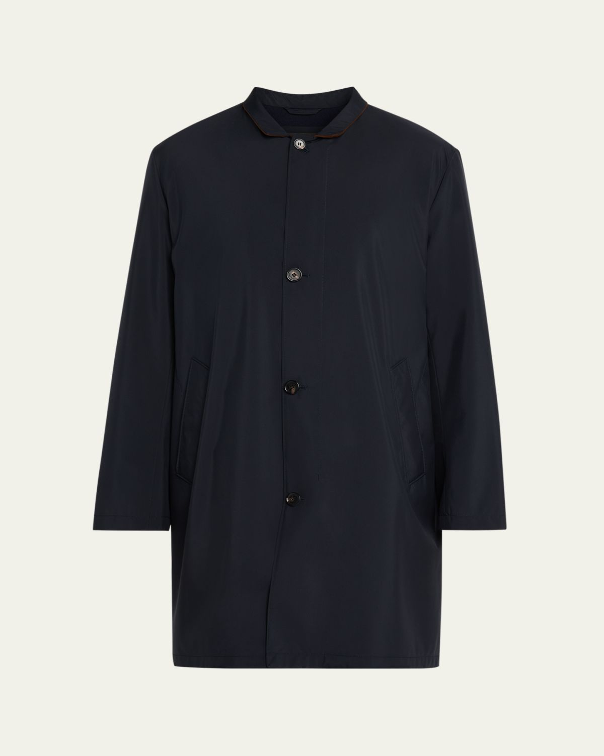 Loro Piana Men's Sebring Wind-Resistant Overcoat