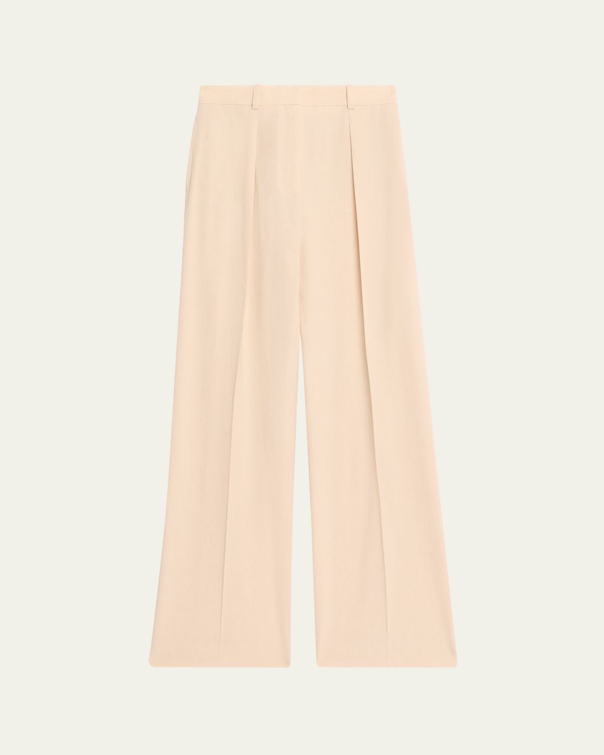 Loro Piana Edward Pleated Wide-Leg Trousers | Thumbnail 6