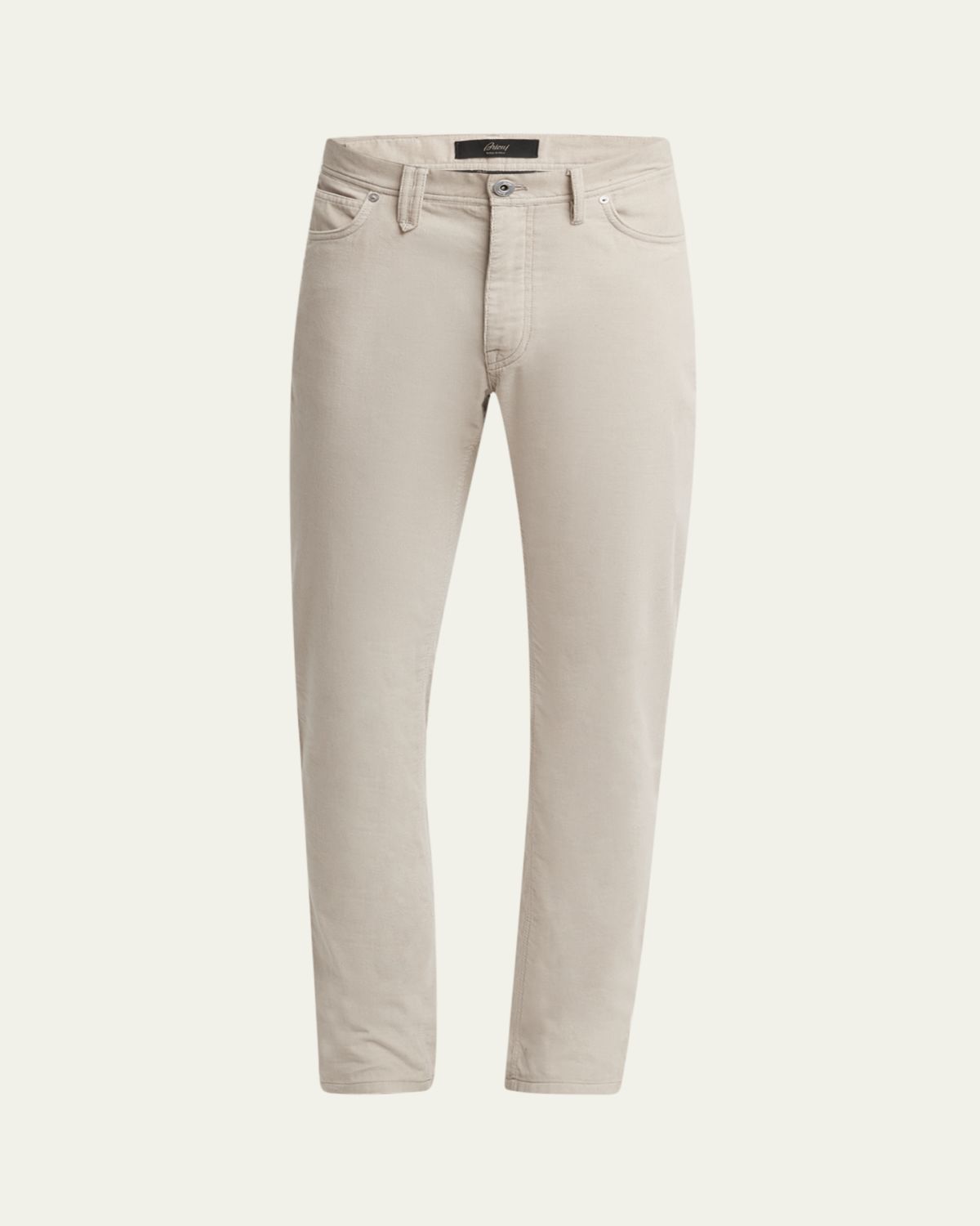 Brioni Men's Micro-Corduroy Slim Five-Pocket Pants