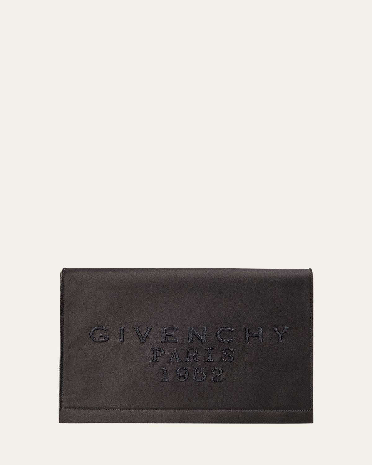 Givenchy Pattern Pochette in Satin with Logo Embroidery | Thumbnail 6