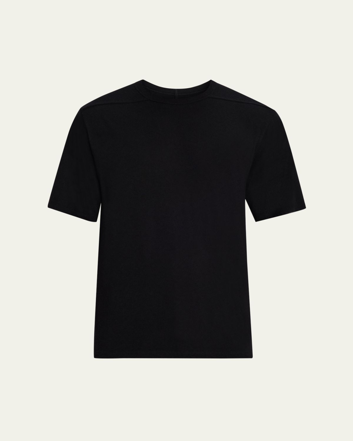 Rick Owens Men's Wool-Blend Jersey Crewneck T-Shirt