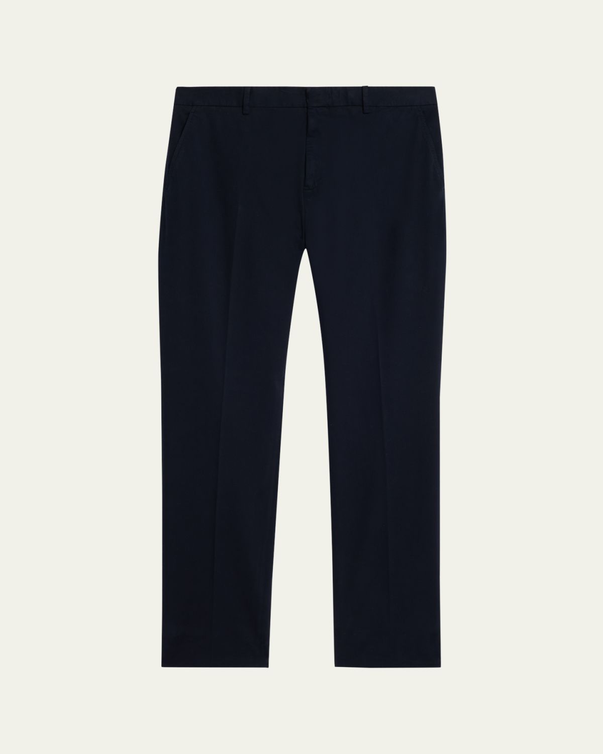 ZEGNA Men's Slim Flat-Front Pants