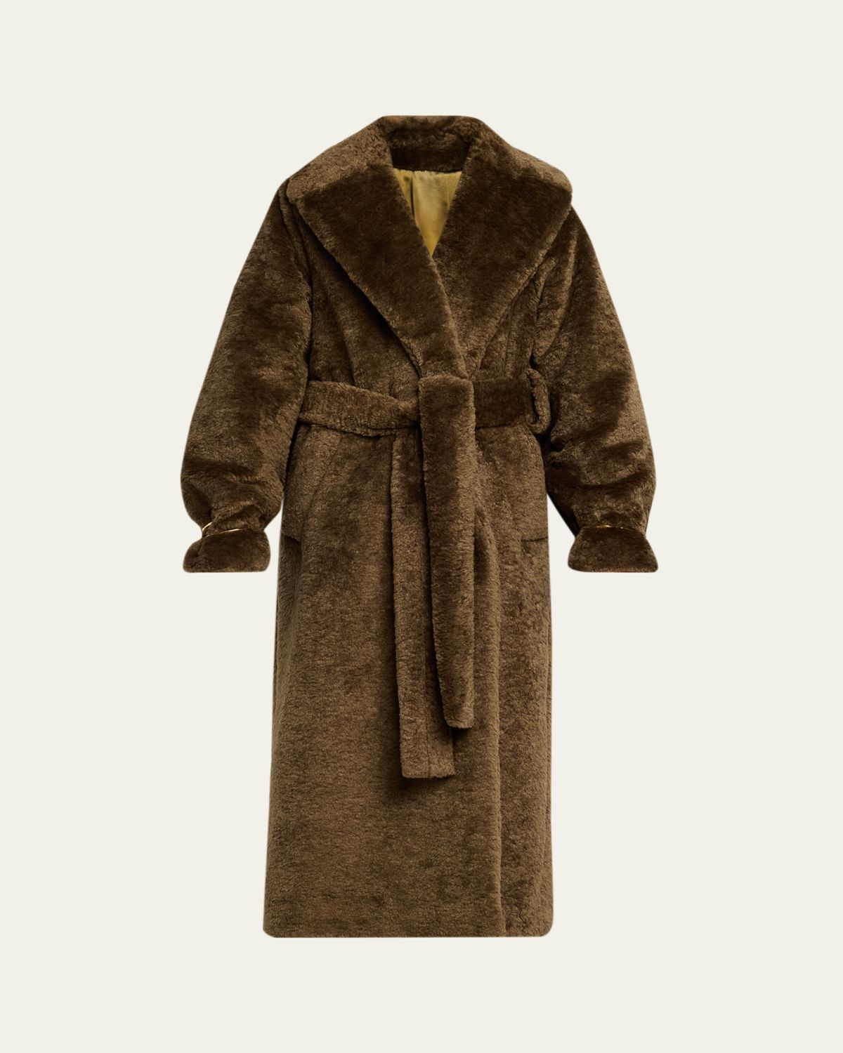 DARKPARK Madison Faux Fur Trench Coat