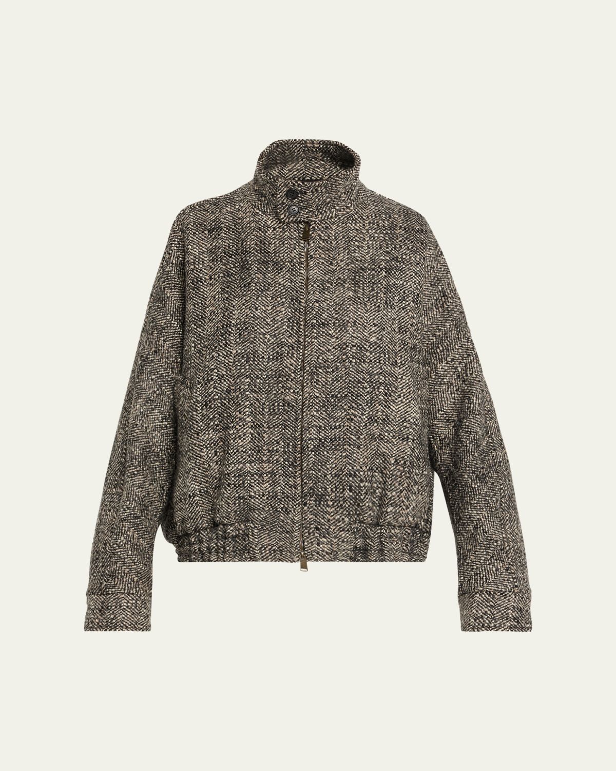 DARKPARK Lee Oversized Herringbone Bomber Jacket