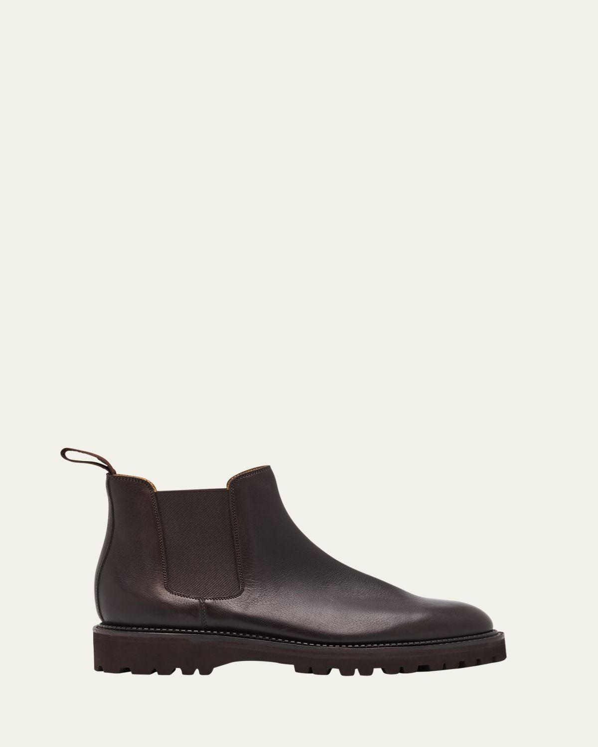 John Lobb Men's Lawry New Standard Gentle Grain Leather Chelsea Boots