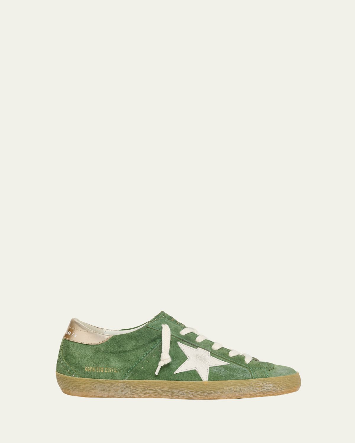 Golden Goose Superstar Mixed Leather Low-Top Sneakers