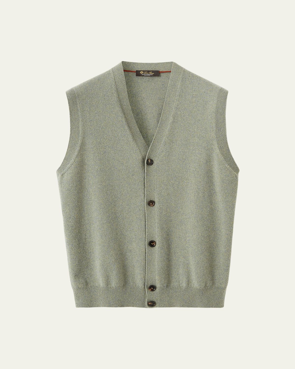 Loro Piana Men's Baby Cashmere Knit Classic-Fit Vest