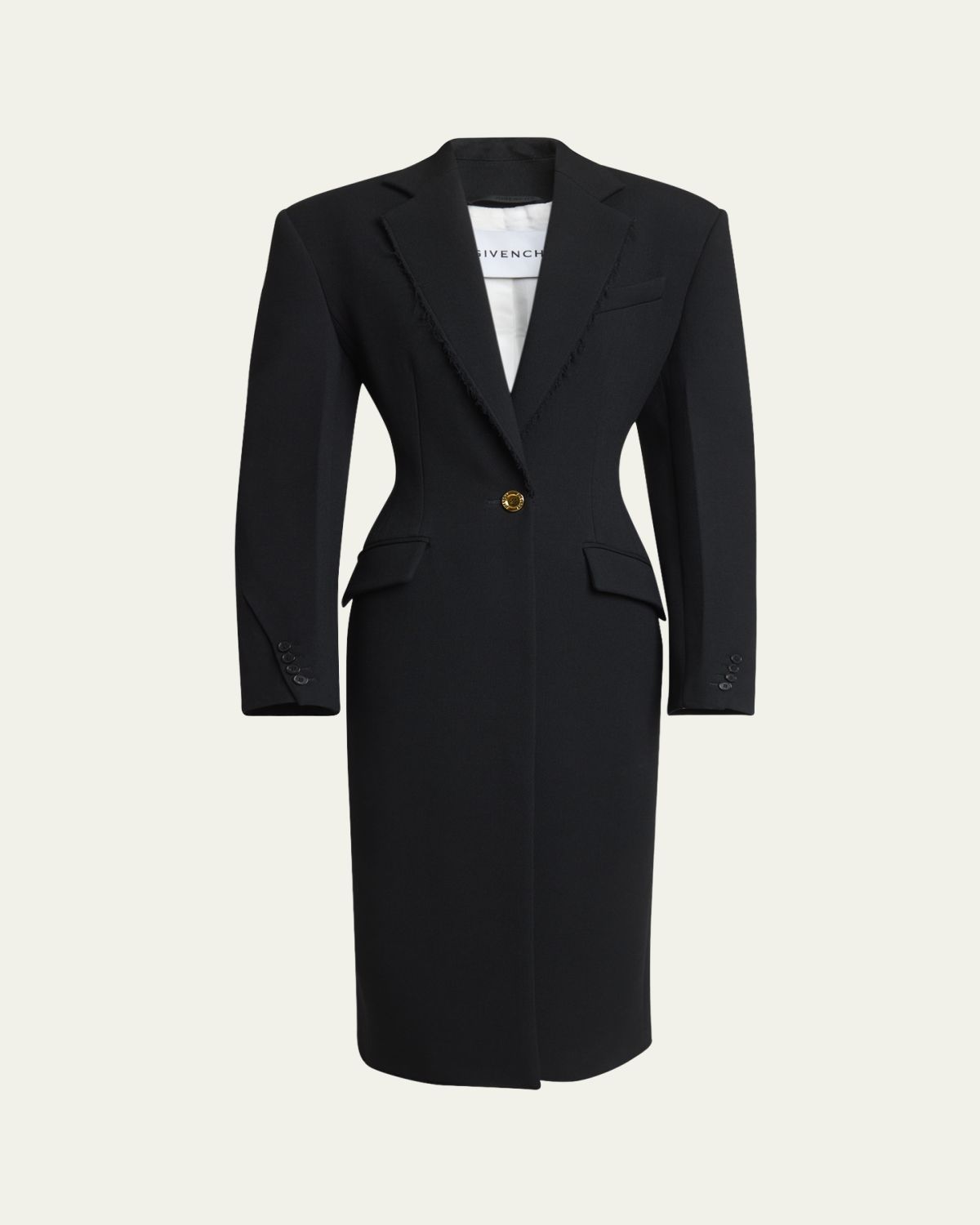 Givenchy Wool-Blend Cocoon Coat | Thumbnail 6 Givenchy Wool-Blend Cocoon Coat | Thumbnail 6