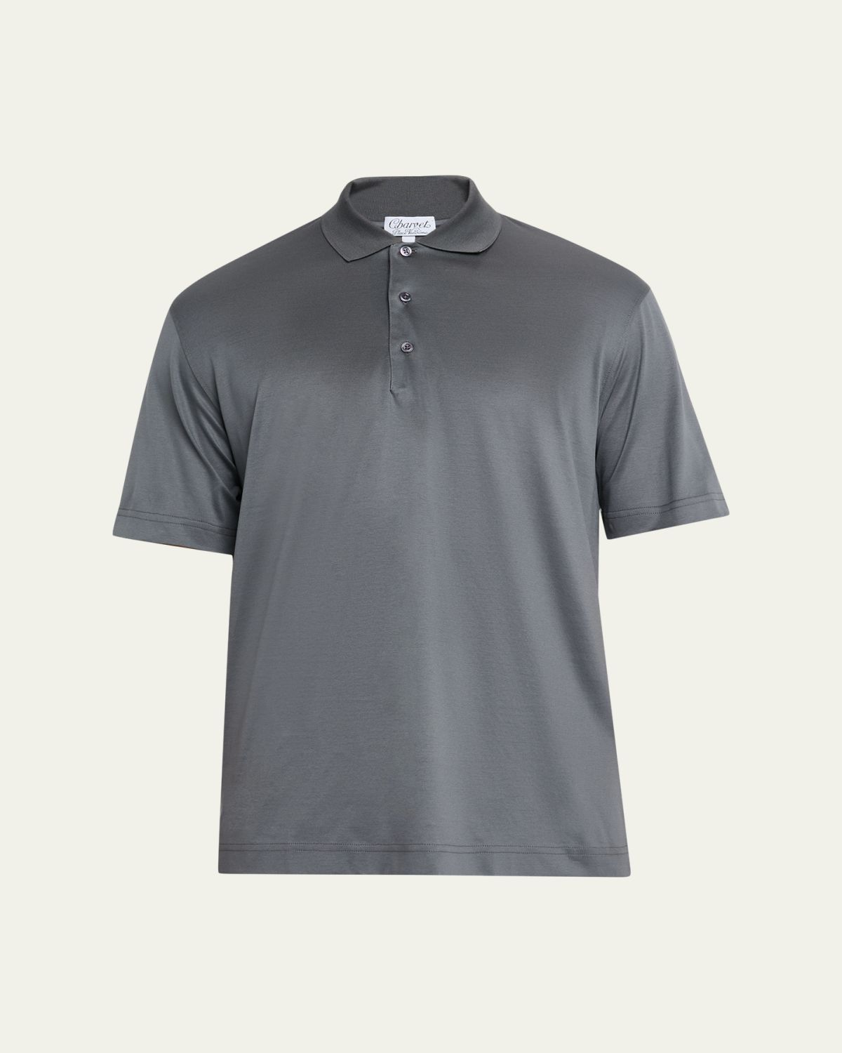 Charvet Men's Cotton Jersey Polo Shirt