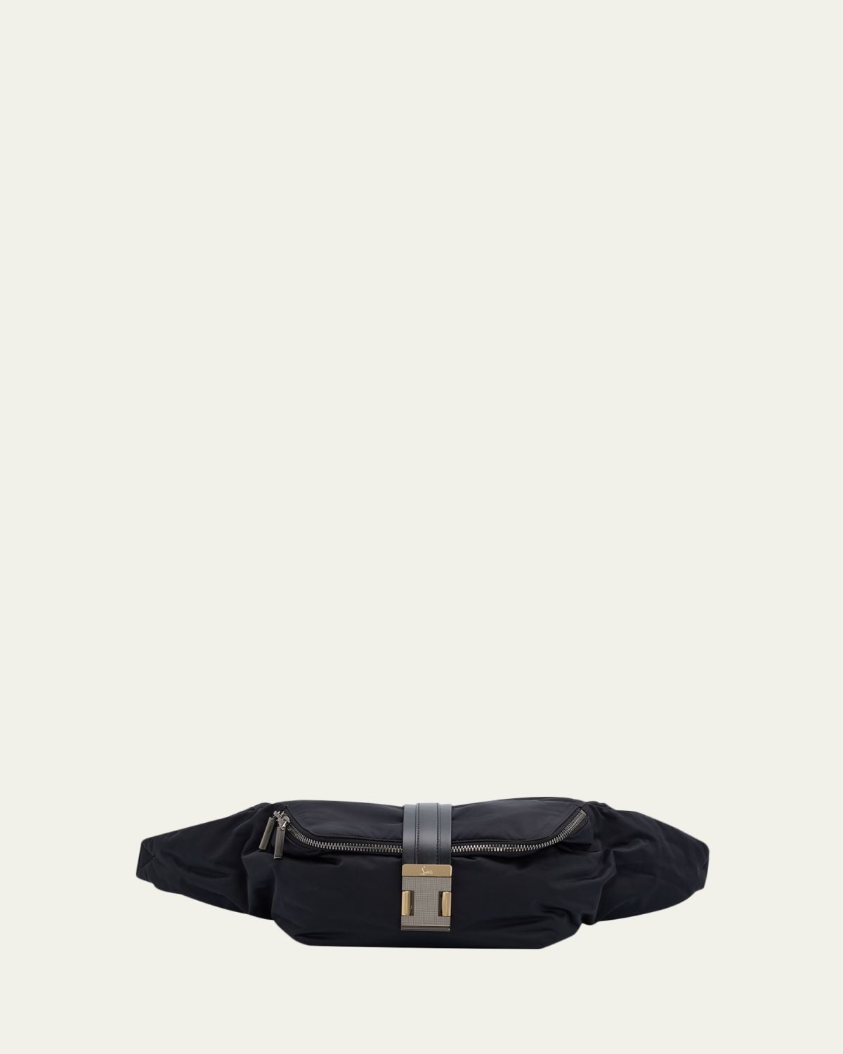 Christian Louboutin Men 's Nox Small Nylon Belt Bag