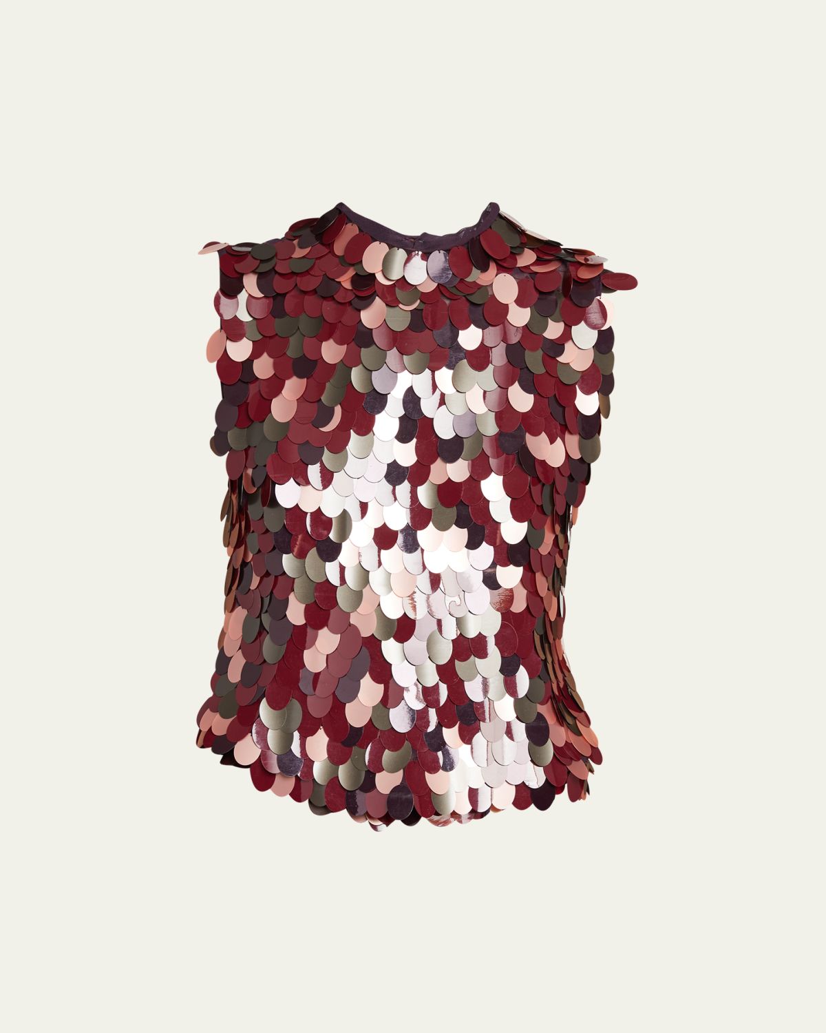 Dries Van Noten Carmasa Sequined Sleeveless Top