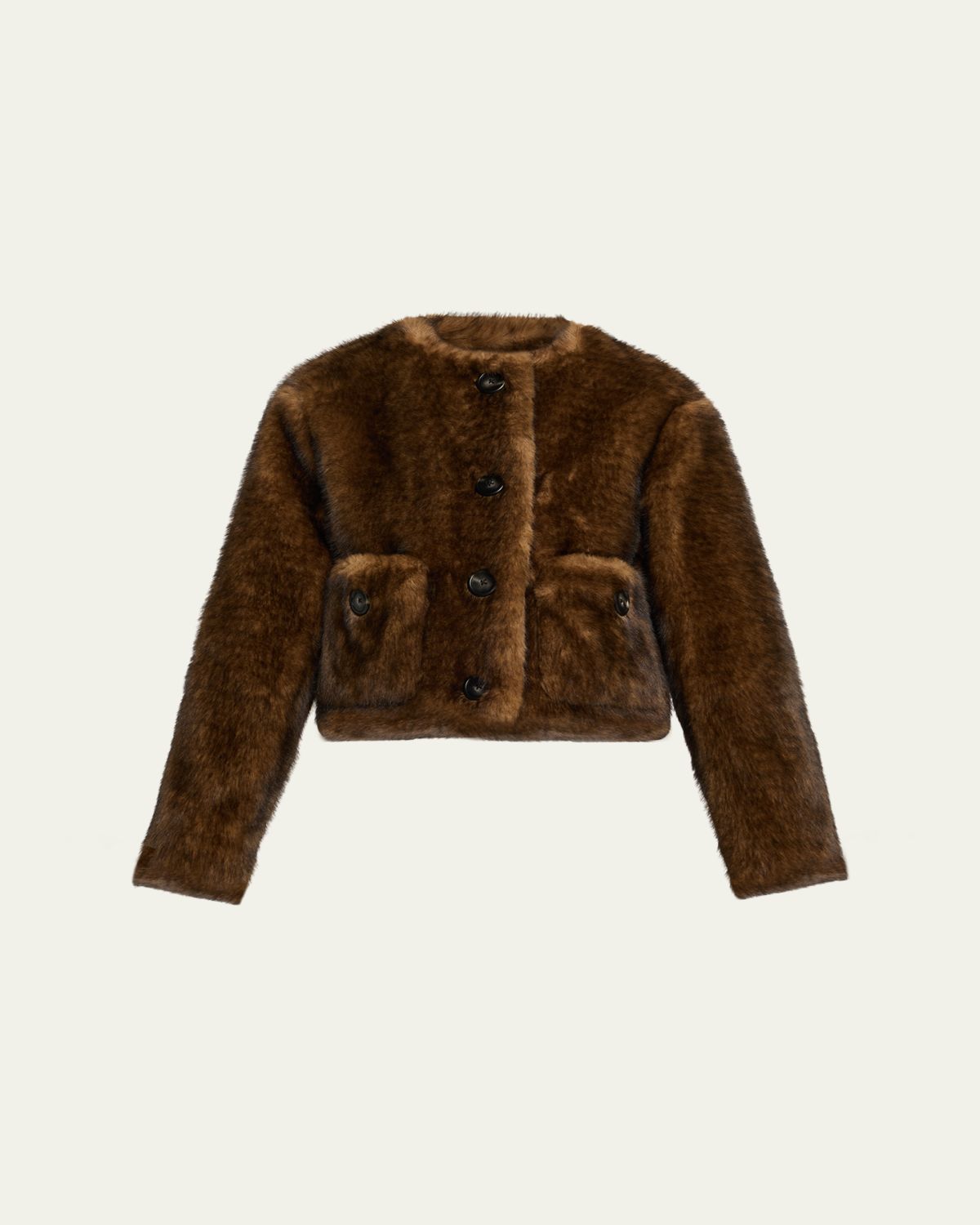 Marc Jacobs Teddy Cropped Jacket