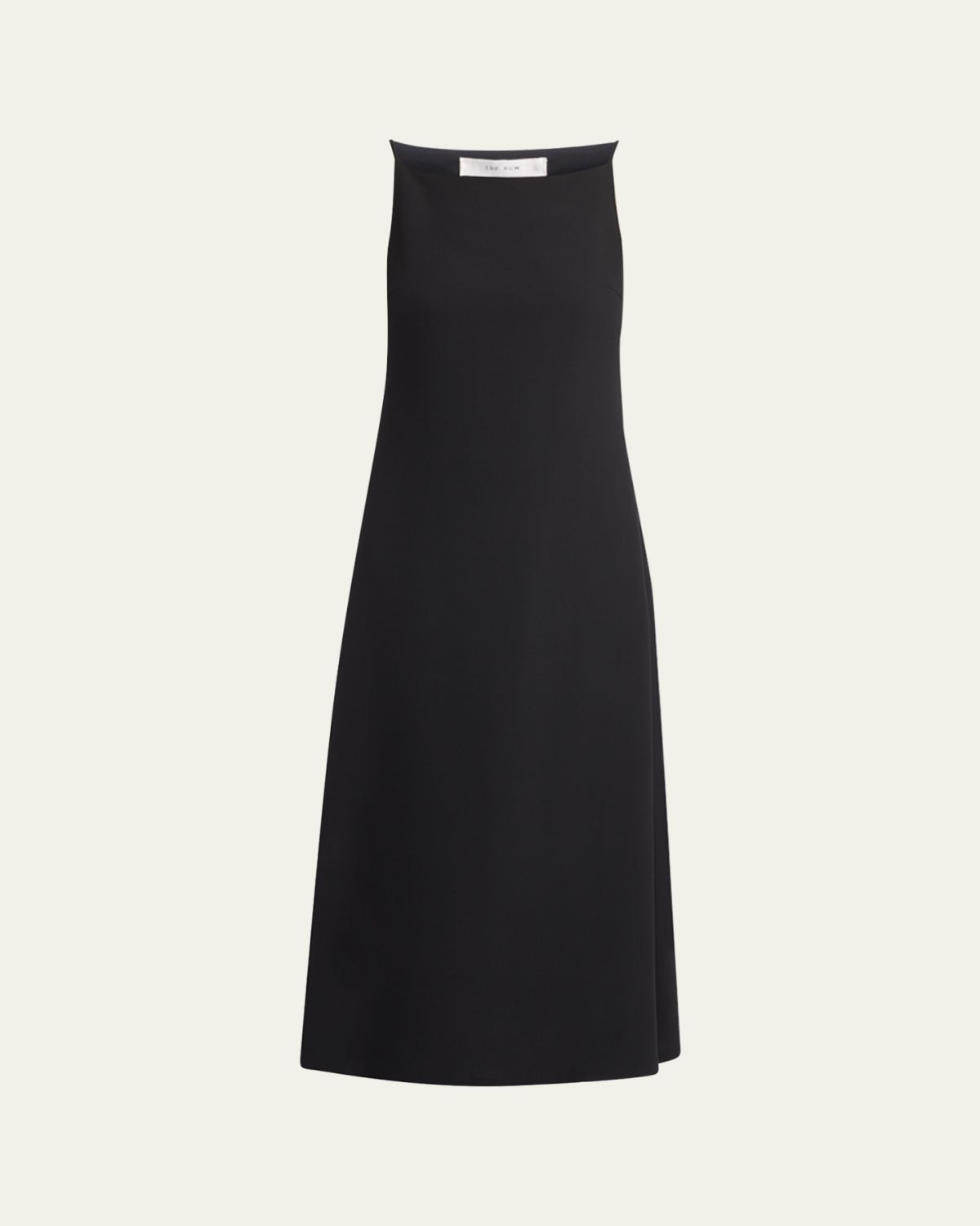 THE ROW Seraphina High-Neck Sleeveless Midi Dress