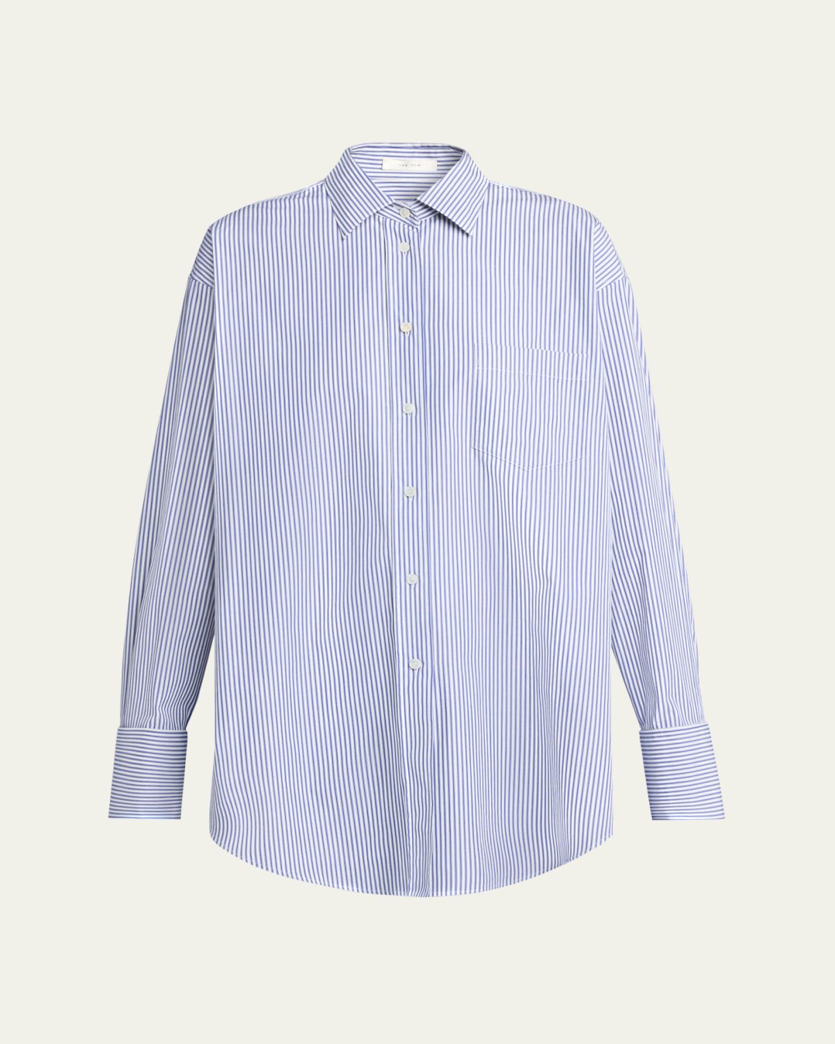THE ROW Ment Striped Button-Down Shirt