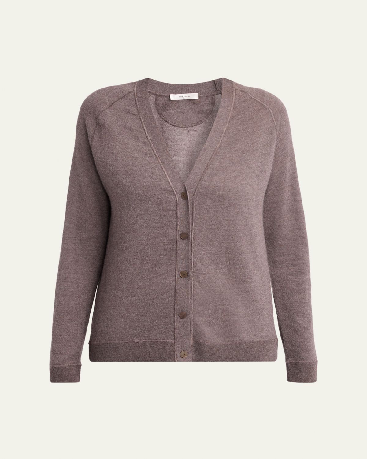 THE ROW Liberty Cashmere V-Neck Cardigan - Women's Clothing