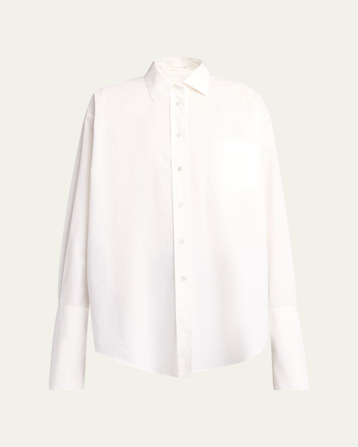 THE ROW Ment Poplin Button-Down Shirt