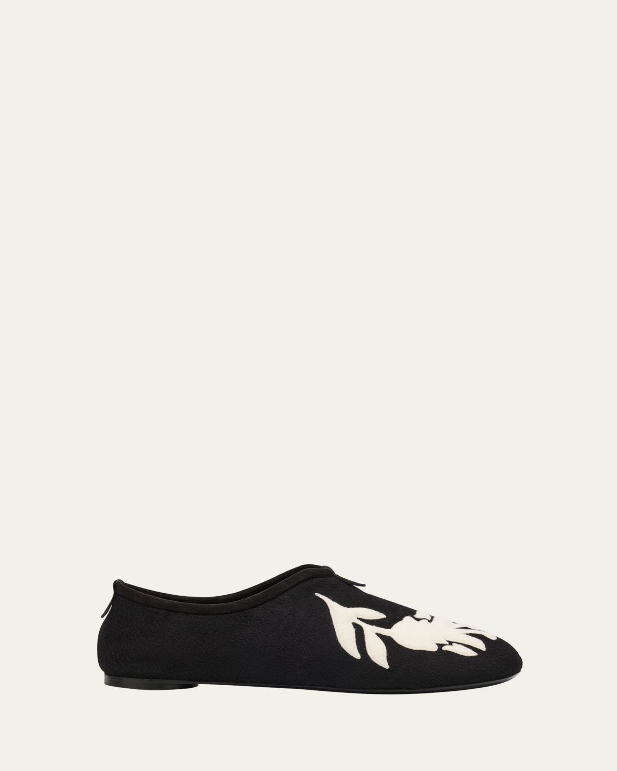 Loro Piana Floaty Cashmere Ballerina Flats