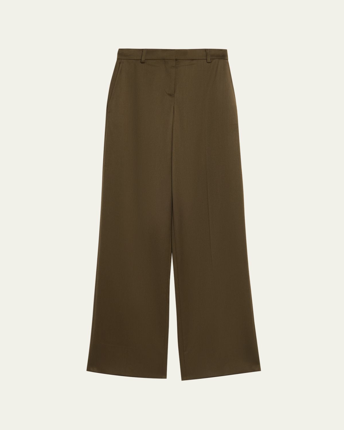 Stella McCartney Tailored Wool Wide-Leg Trousers