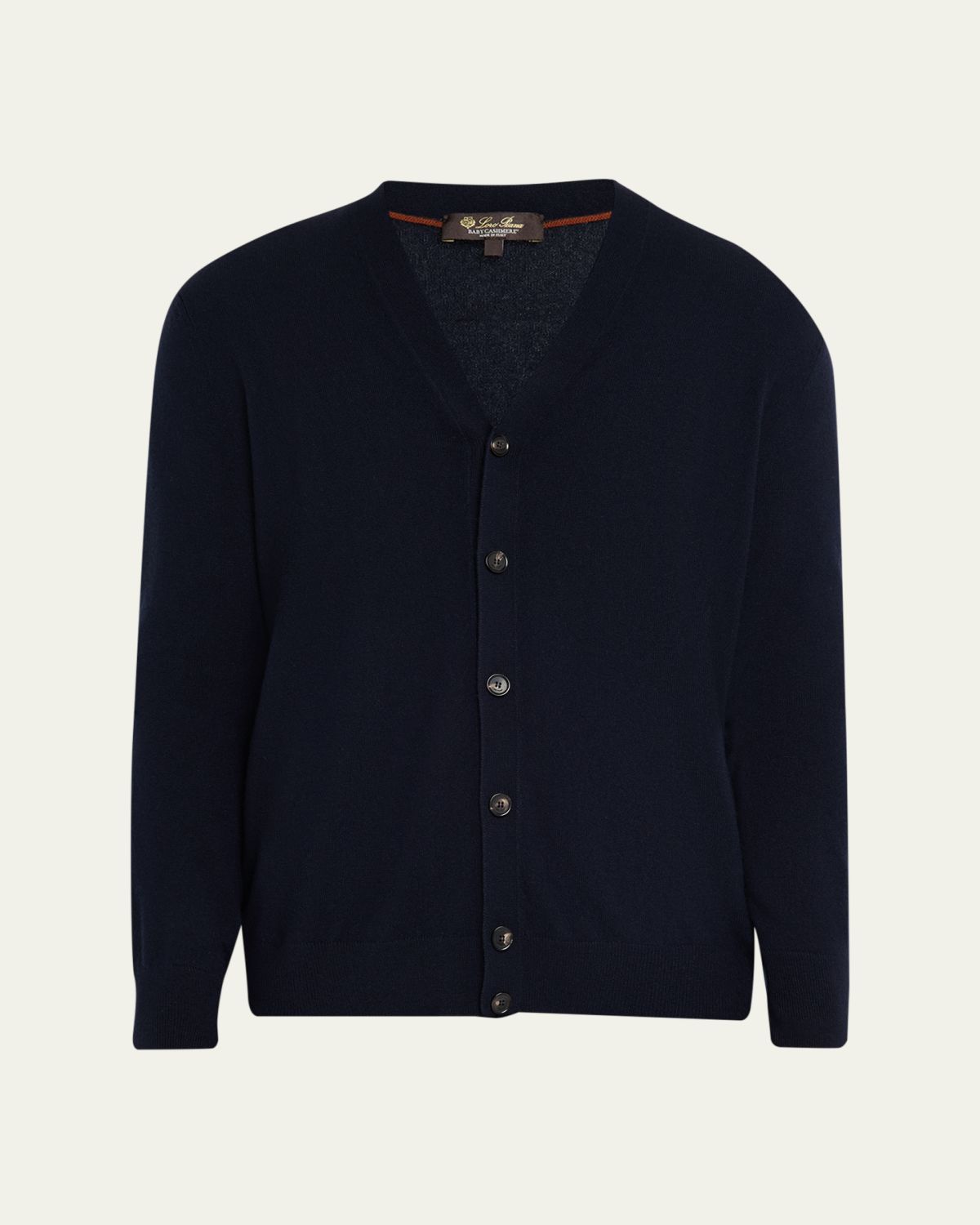 Loro Piana Men's Classic Baby Cashmere Cardigan