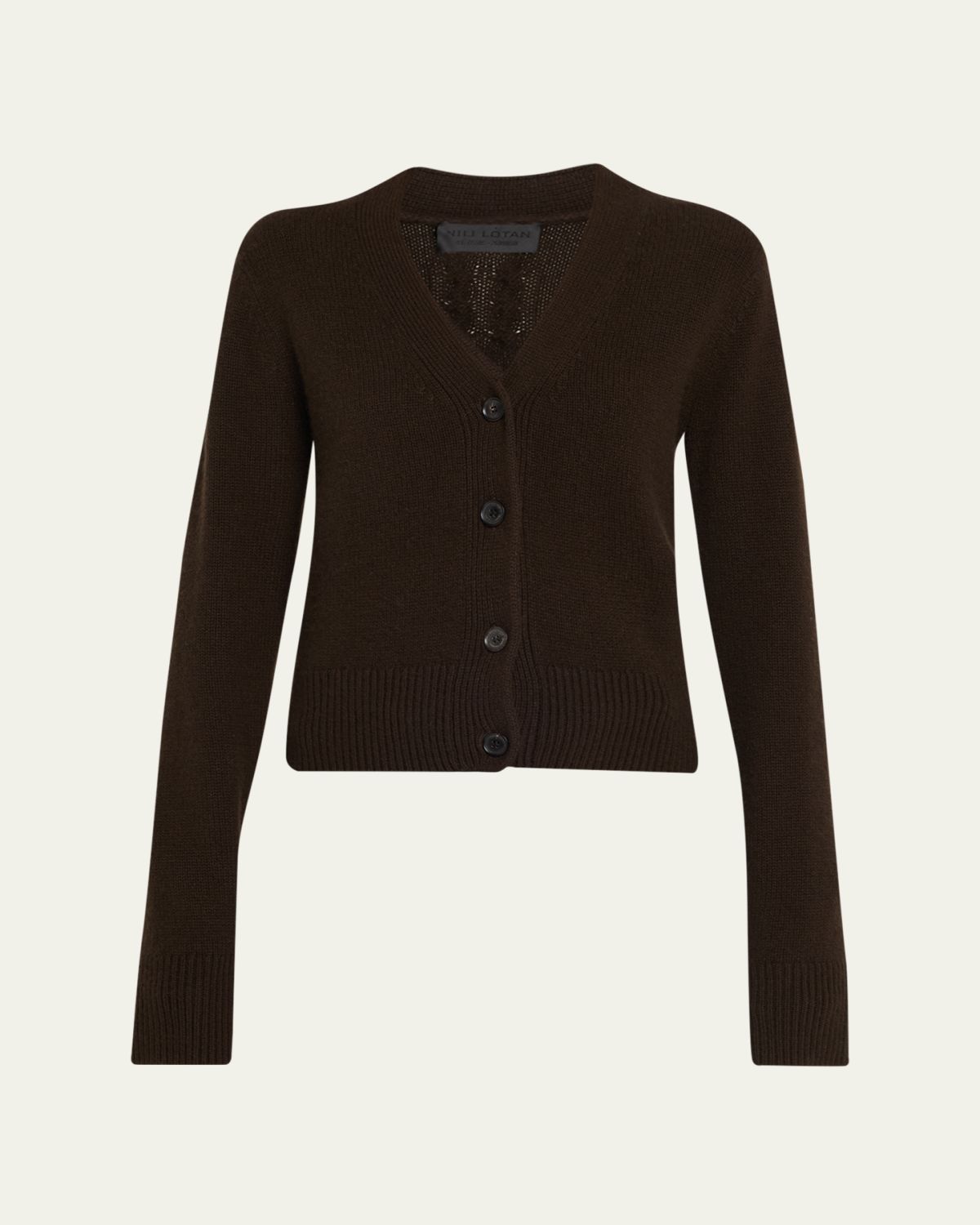 Nili Lotan Charmaine V-Neck Cashmere Cardigan