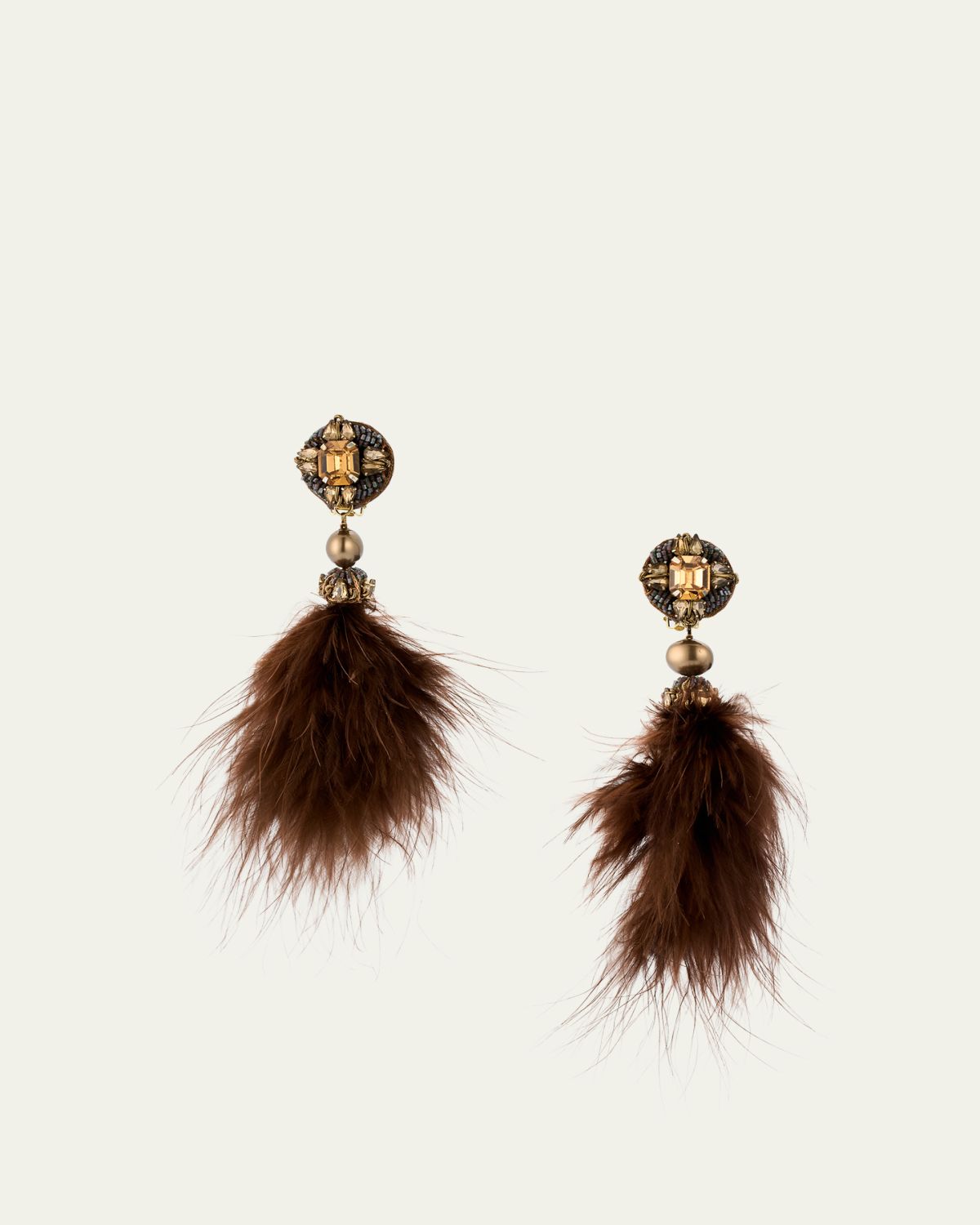 Ranjana Khan Alice Mini Pom Earrings