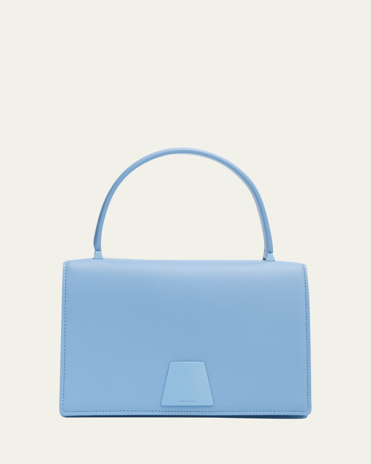 Akris Alice Small Leather Top-Handle Bag